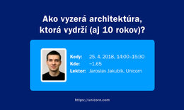 Ako vyzerá architektúra, ktorá vydrží?