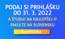 Študuješ na strednej, bavia ťa informačné technológie a rozmýšľaš, kam na vysokú?