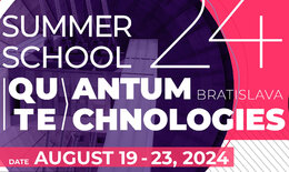 Summer school 2024: Quantum Technologies