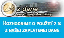 Rozhodnime o použití 2 % z našej zaplatenej dane za 2019