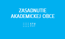 Zhromaždenie akademickej obce FIIT STU