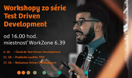 WorkZone: Workshopy zo série Test Driven Development