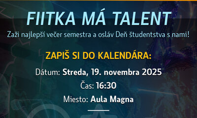 FIITka má talent