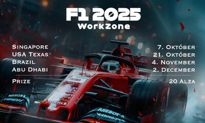 WorkZone: F1 2025 v ZS 2025/26