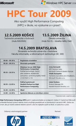 HPC TOUR 2009